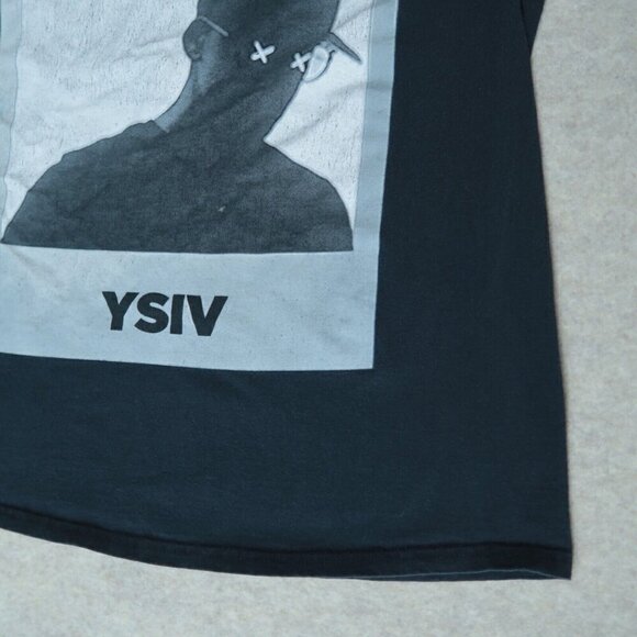 Logic YSIV T-Shirt Black Rap Hip Hop Tee Gildan Heavy Cotton Men's Size Large - Picture 6 of 13